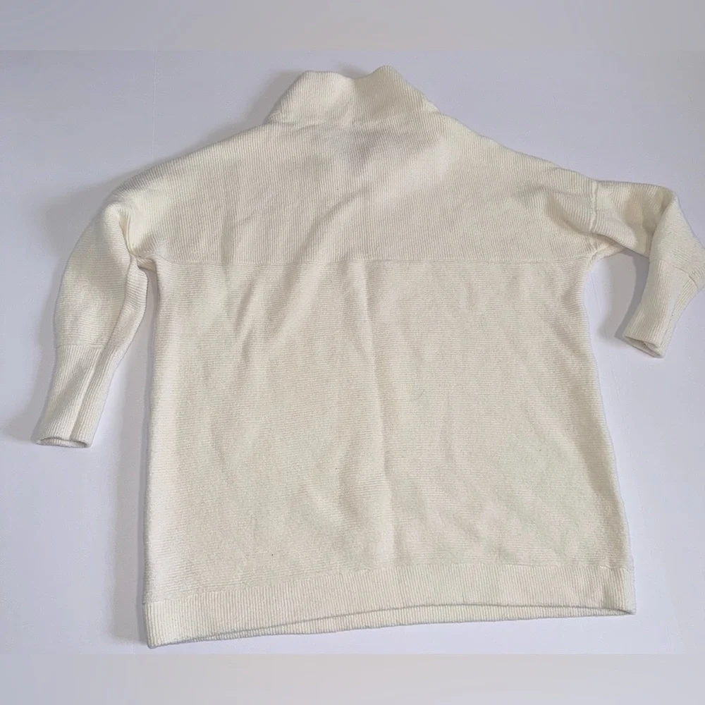 Free People Ottoman Slouchy Tunic oversized ribbed knit sweater